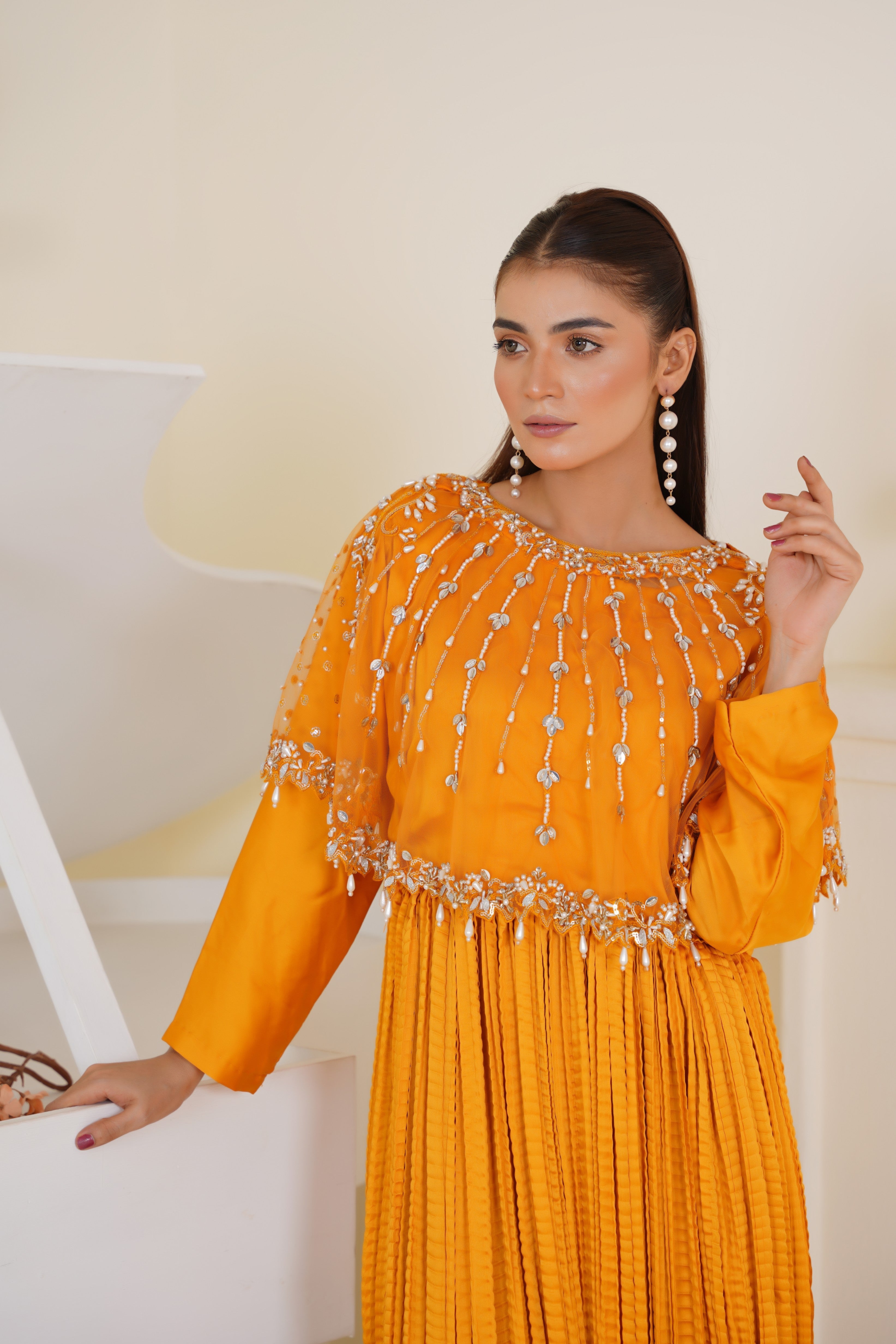 Latest Fashion Statement Lavender Luxe Lumière Lines Cape | Capes For Girls