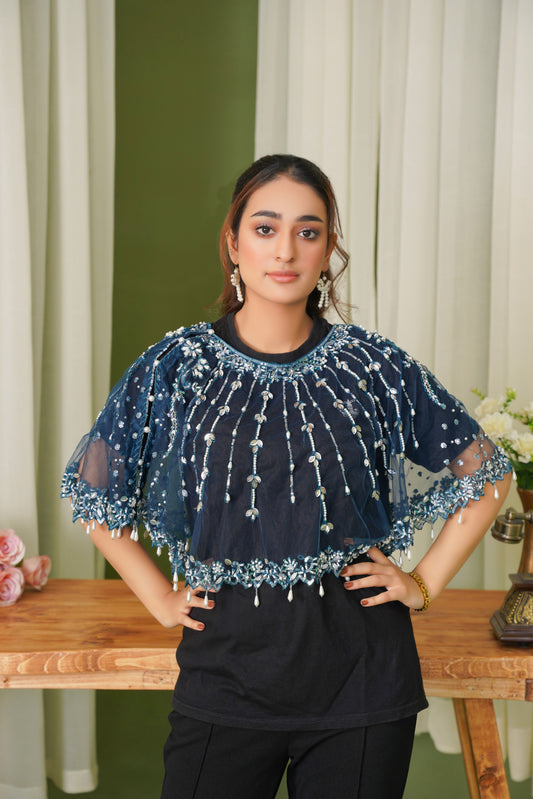 Latest Fashion Statement Radiance Zinc Lumière Lines Cape