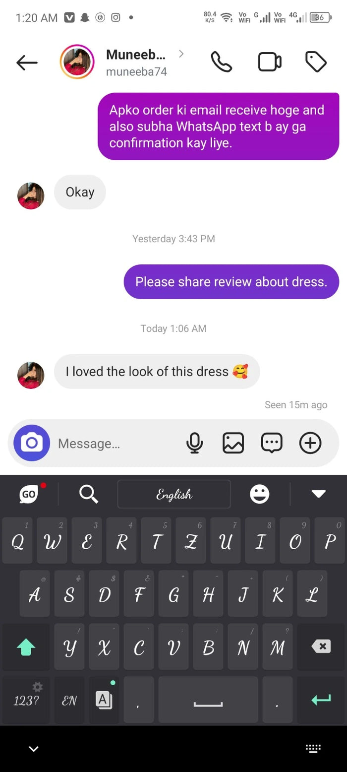 Verified customer customer review
