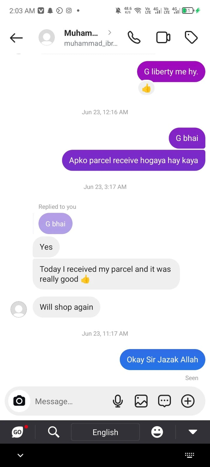 Verified customer customer review